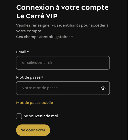 Registration at Barri&egrave;re Toulouse casino